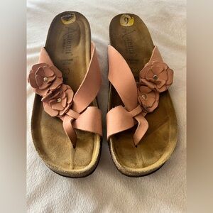 Autenti leather sandal made in Spain size 9